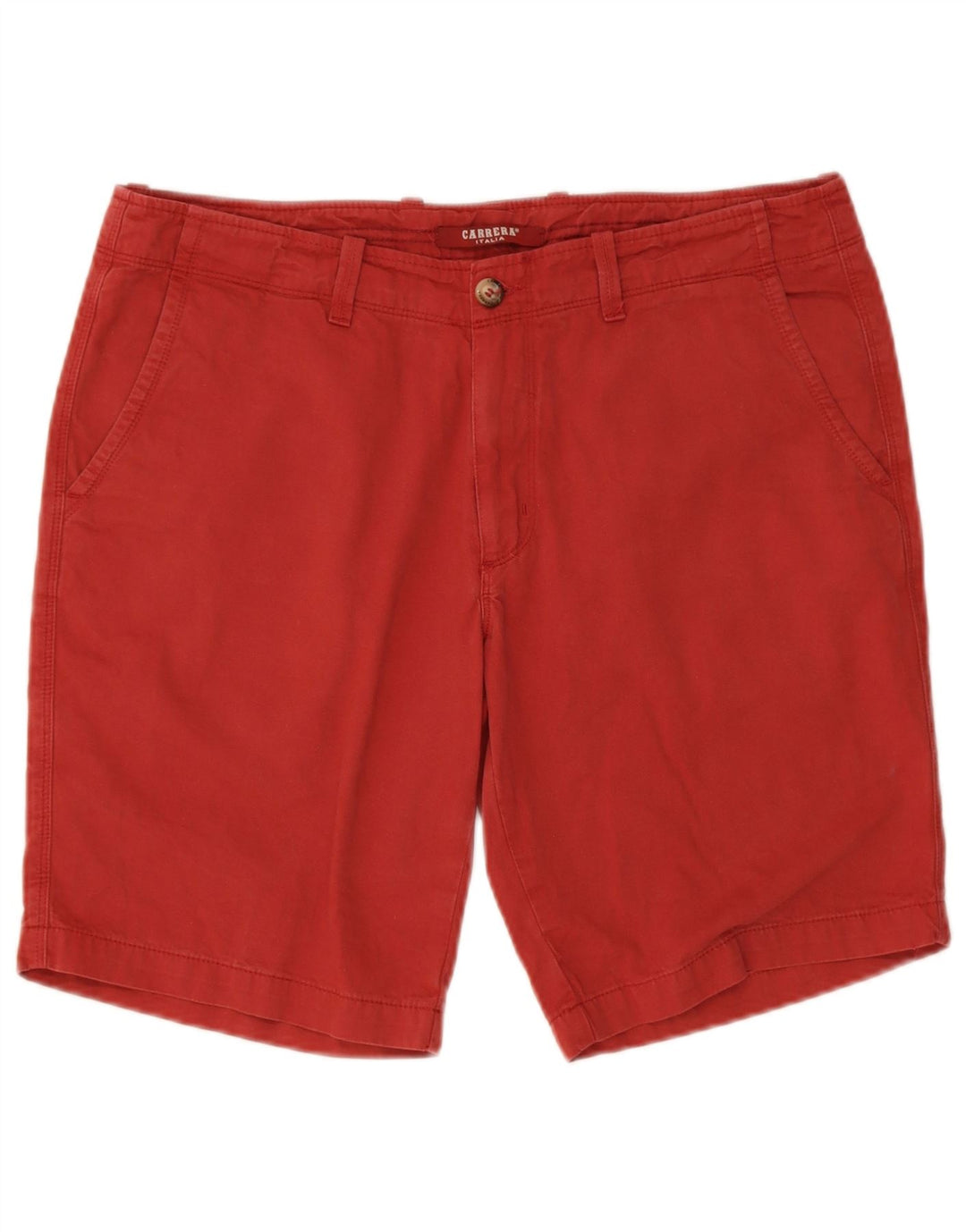 Pantaloni scurți chino pentru bărbați Carrera IT 52 XL W36 bumbac roșu