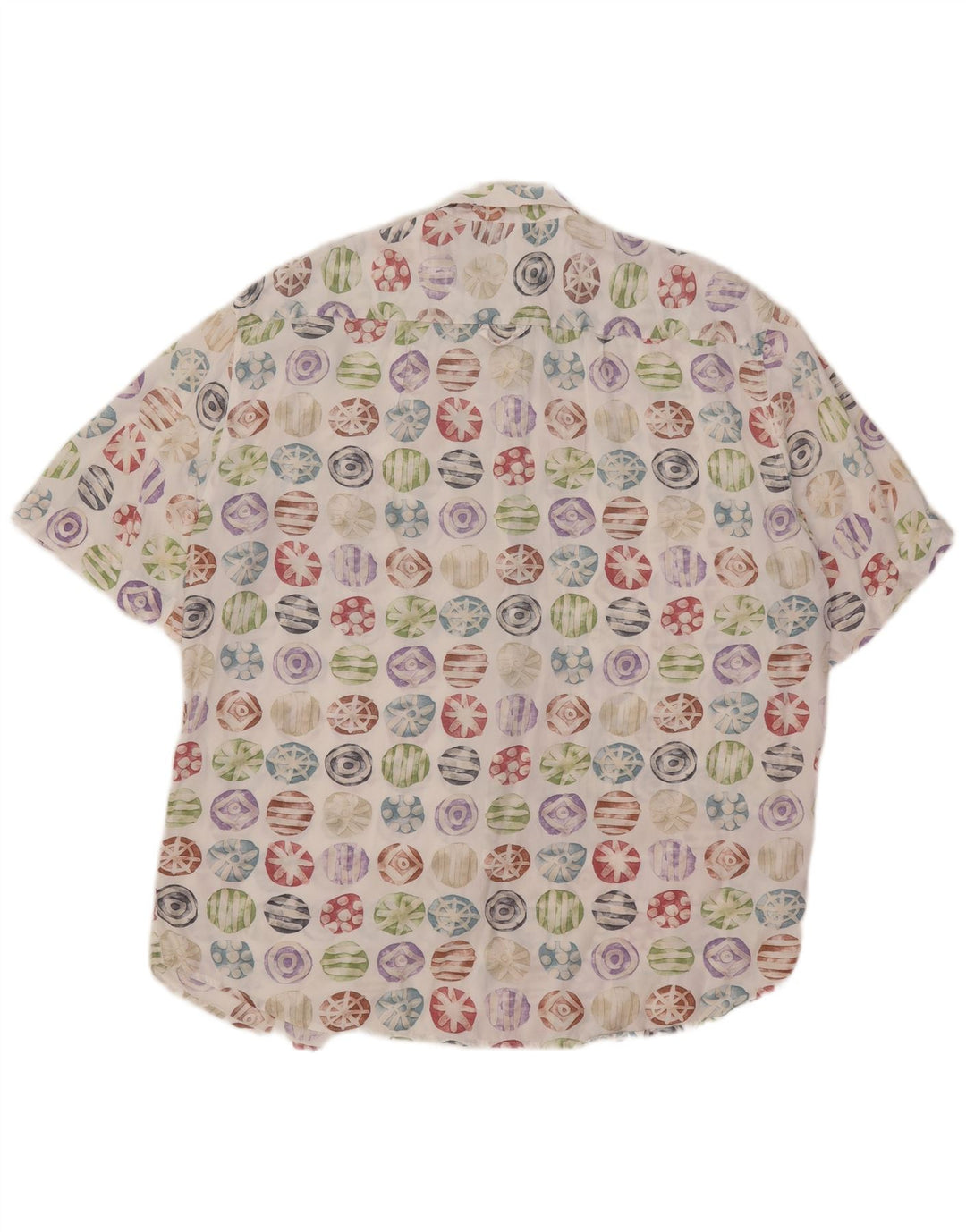 Cămașă cu mânecă scurtă pentru bărbați Giunco Mărimea 42 16 1/2 mare, multicoloră, geometrică