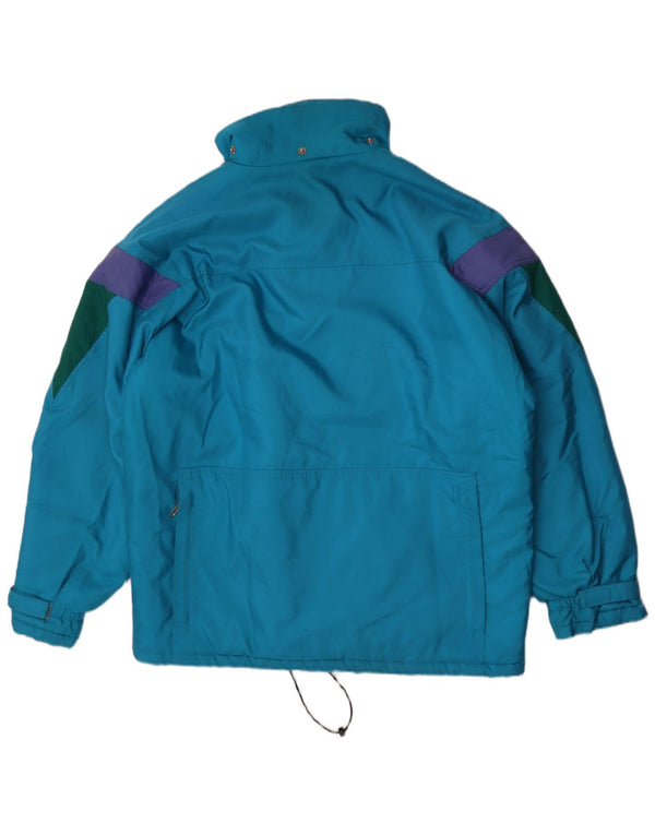 Jachetă de schi pentru bărbați Sergio Tacchini UK 42 XL Albastru Colorblock