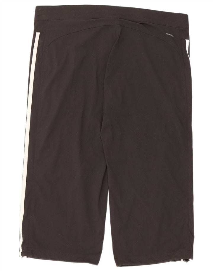 Pantaloni scurți sport pentru femei Climalite Bermuda ADIDAS UK 14 Poliamidă neagră medie