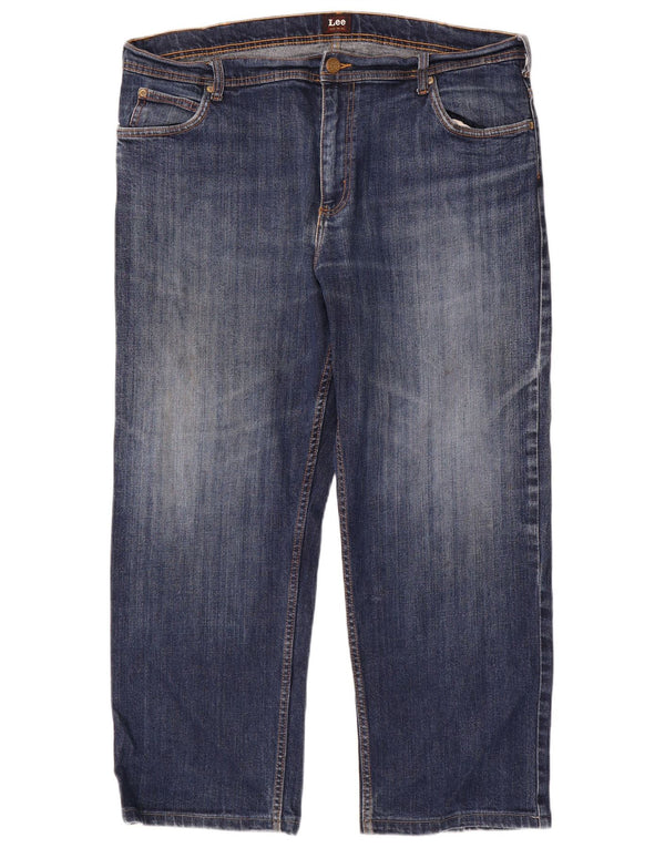 Blugi Lee Brooklyn Straight pentru bărbați W40 L27 Bumbac albastru