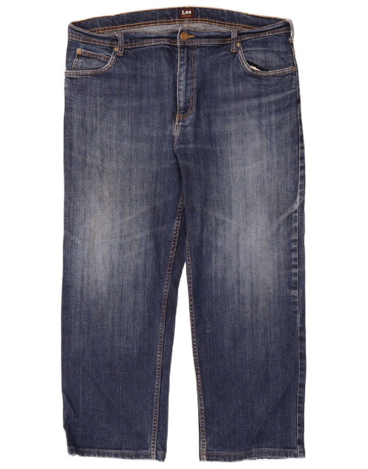Blugi Lee Brooklyn Straight pentru bărbați W40 L27 Bumbac albastru