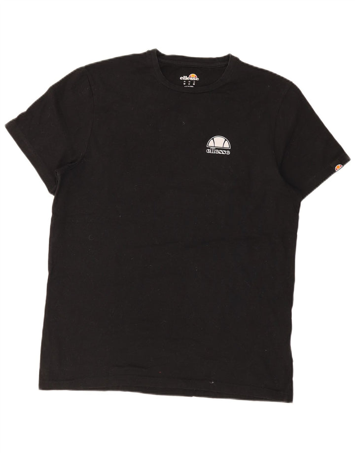 Tricou Bărbați ELLESSE Top Medium Negru Bumbac