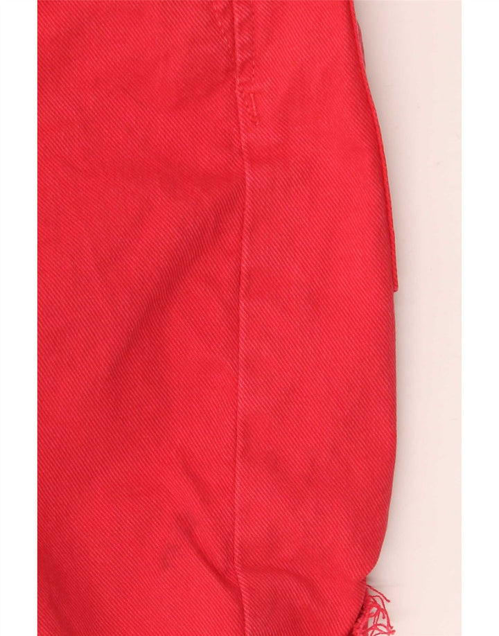 Pantaloni scurți din denim pentru bărbați Zara EU 40 Medium W31 Roșu