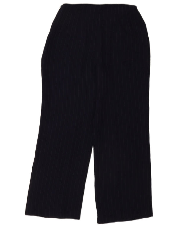 Pantaloni tăiați pentru femei Marks & Spencer UK 10 Small W26 L26 Bleumarin