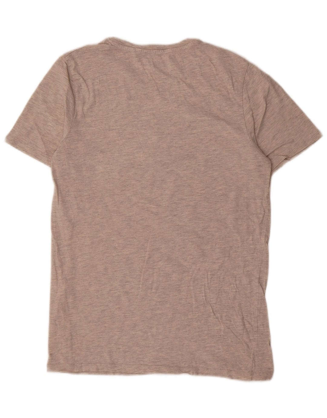 Tricou cu grafic Jack & Jones pentru bărbați Top din bumbac cu pete gri mediu
