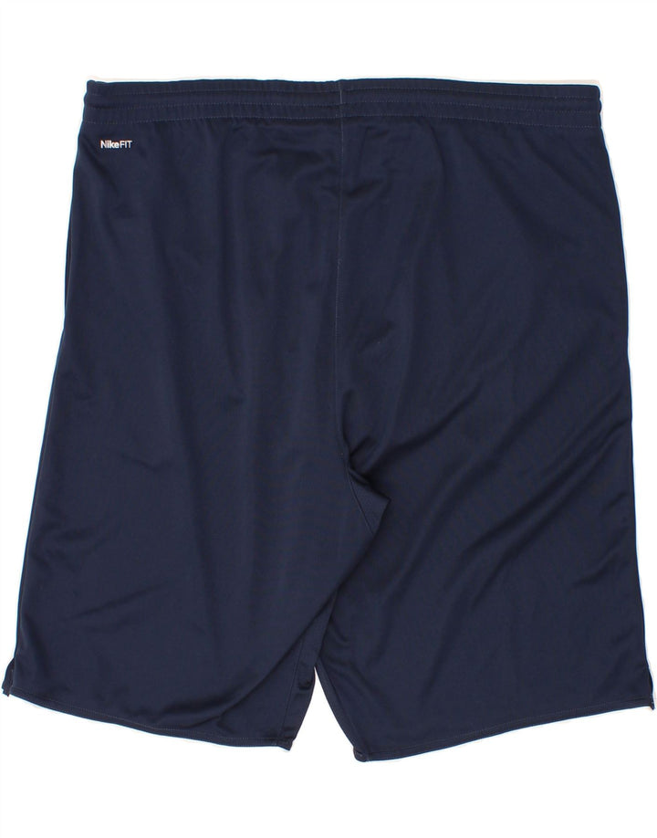 NIKE Mens Sport Shorts XL Blue Polyester Vintage Nike and Second-Hand Nike from Messina Hembry 