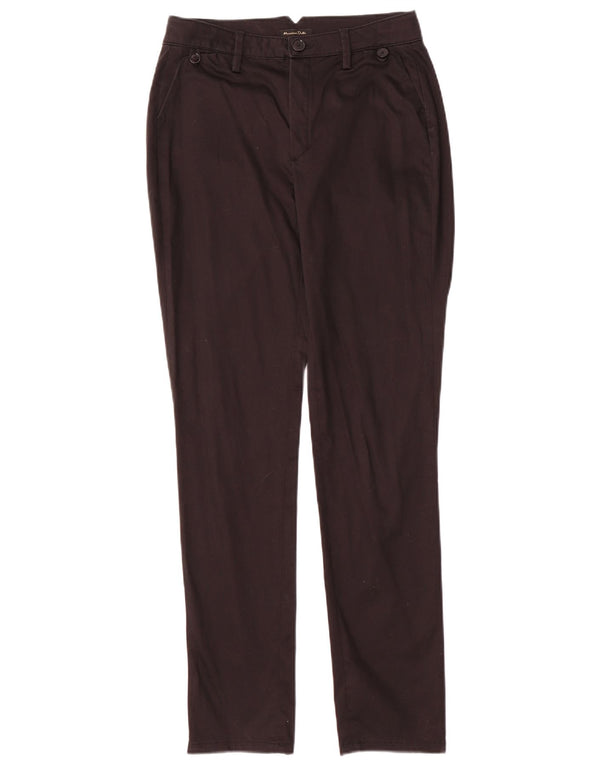 Massimo Dutti Pantaloni chino subțiri pentru femei EU 38 Small W26 L29 Negru