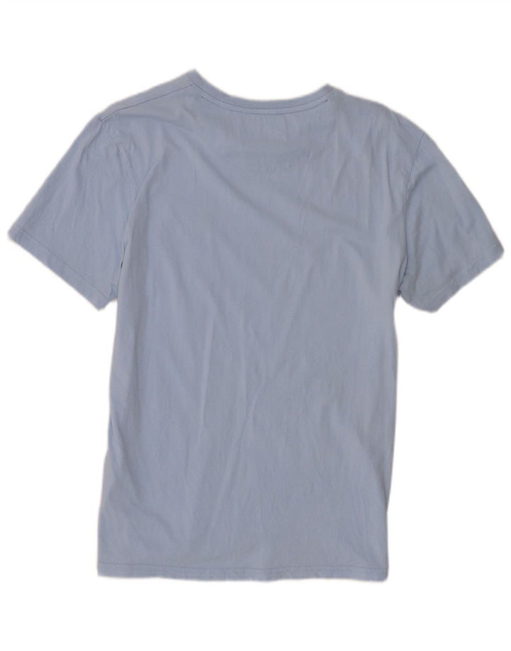 Tricou pentru bărbați Lyle & Scott Top mare, albastru, bumbac color bloc