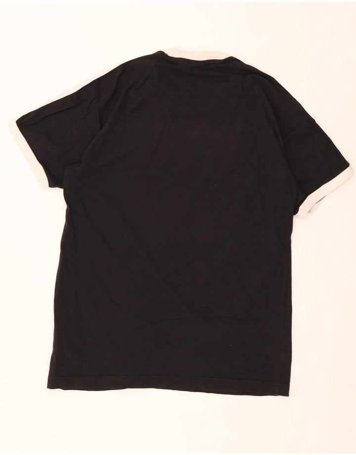 Tricou Bărbați Adidas Top Mediu Negru Bumbac