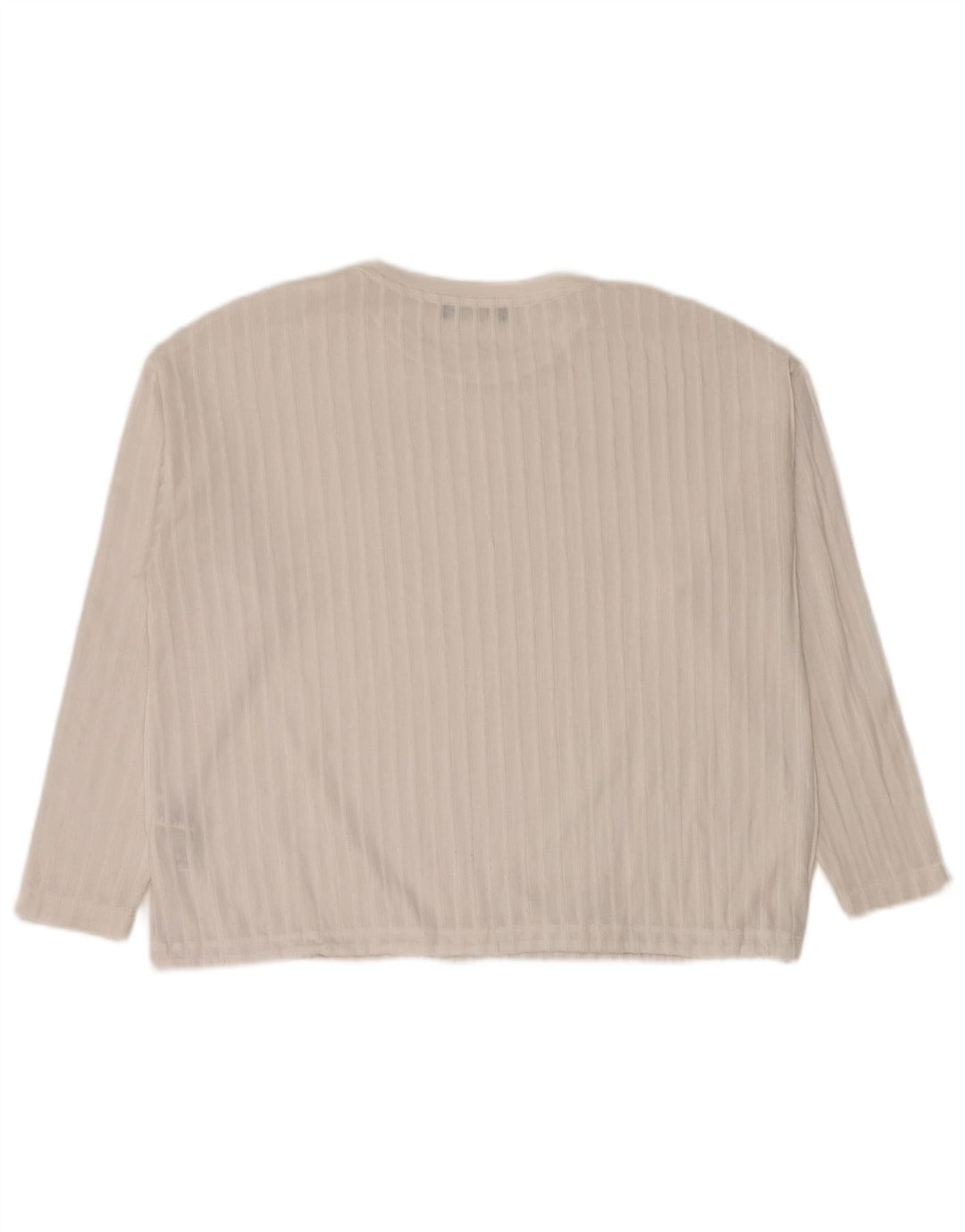 Marks & Spencer Top supradimensionat pentru femei cu mânecă lungă UK 10 Small White