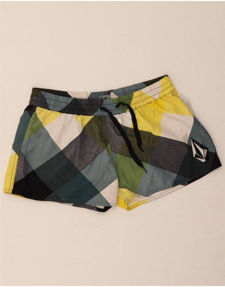 Pantaloni scurți de înot pentru femei Volcom UK 14, largi, multicolor, din poliester