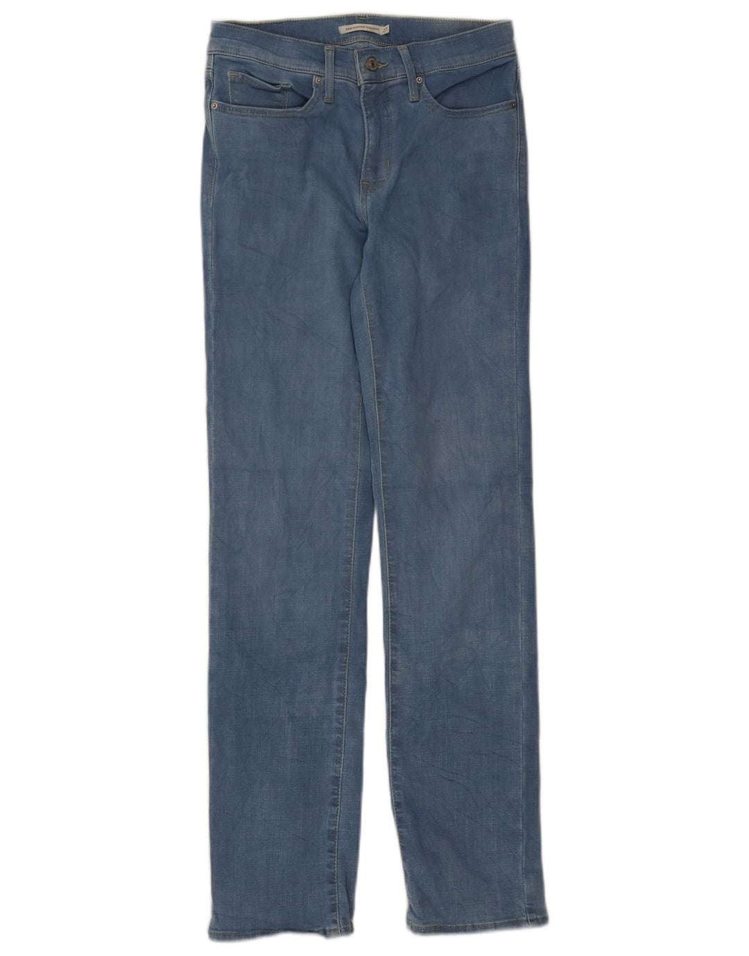 Blugi drepți modelați 314 pentru femei Levi's L27 L32 Bumbac albastru