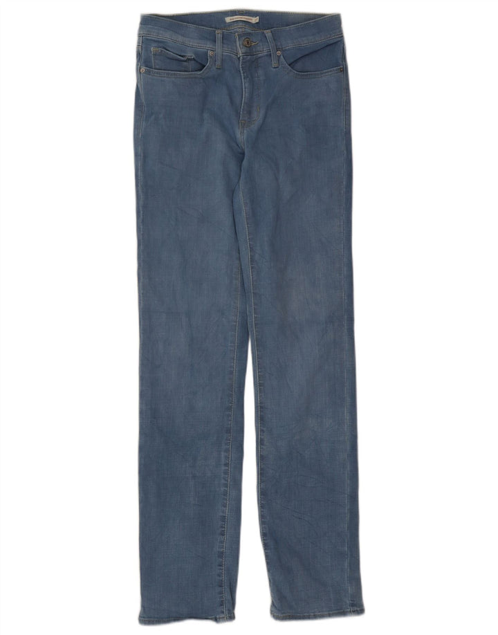 Blugi drepți modelați 314 pentru femei Levi's L27 L32 Bumbac albastru