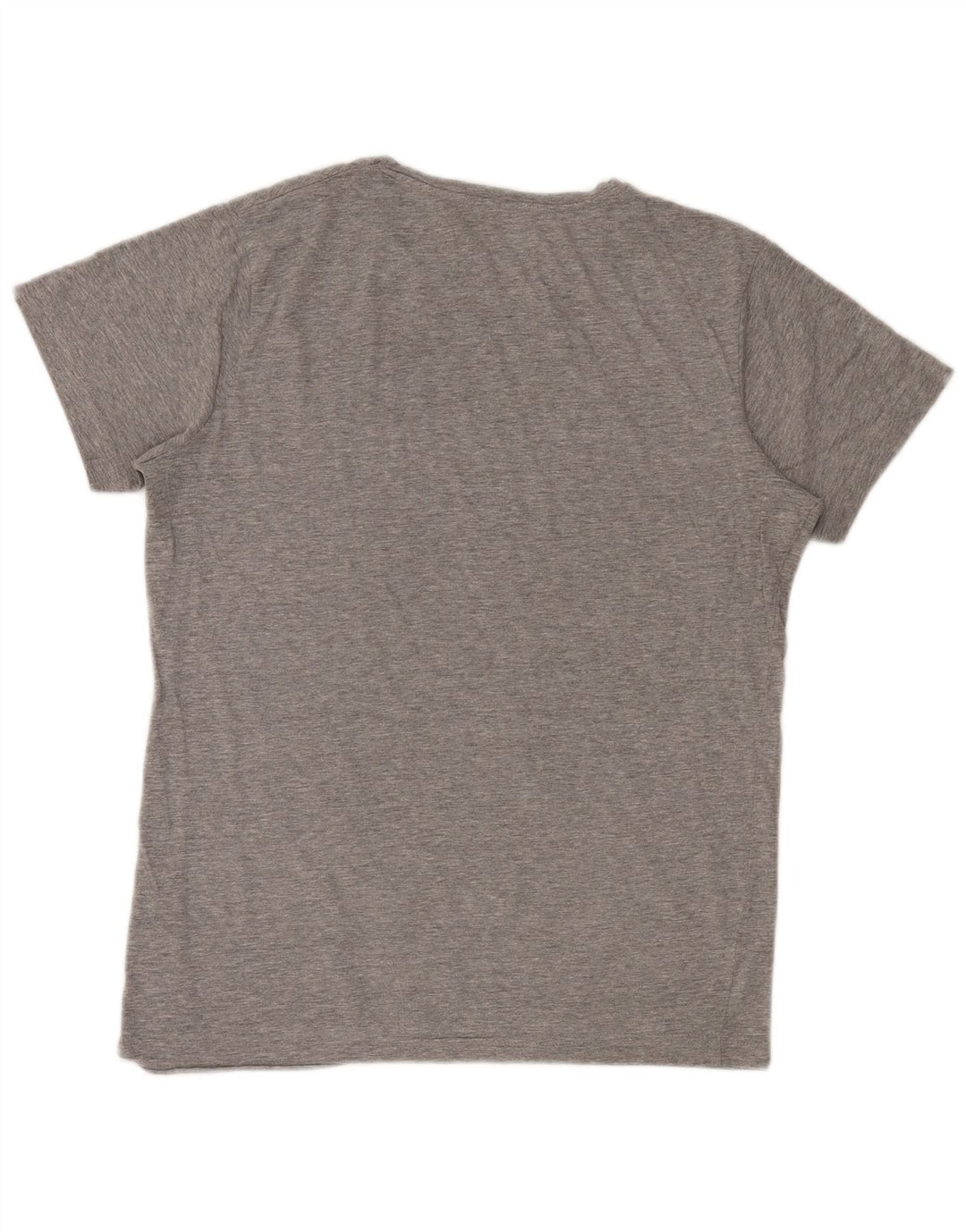 Tricou cu grafic Jack & Jones pentru bărbați Top din bumbac cu pete gri mediu