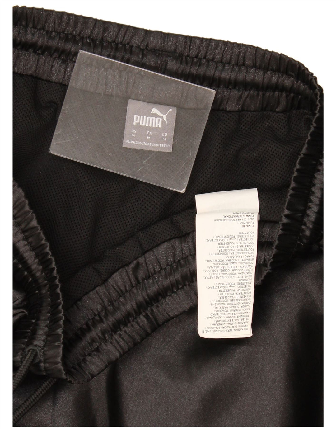 Pantaloni de trening Puma pentru femei Joggeri UK 14 Poliester mediu negru