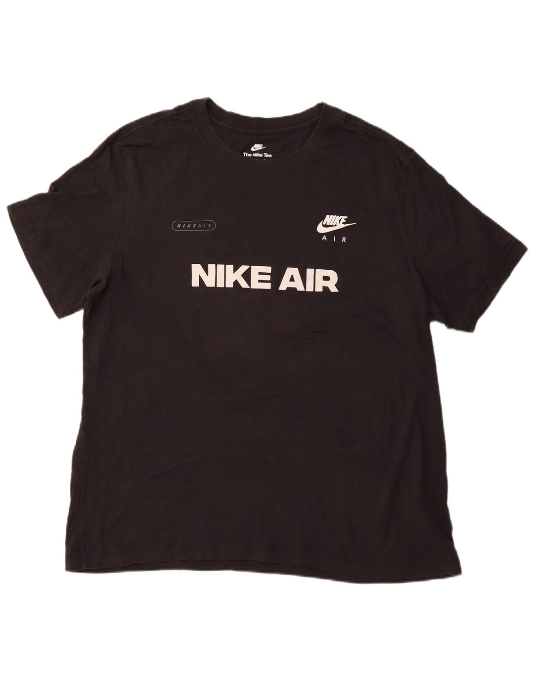Tricou grafic pentru bărbați NIKE Top XL bumbac negru sport