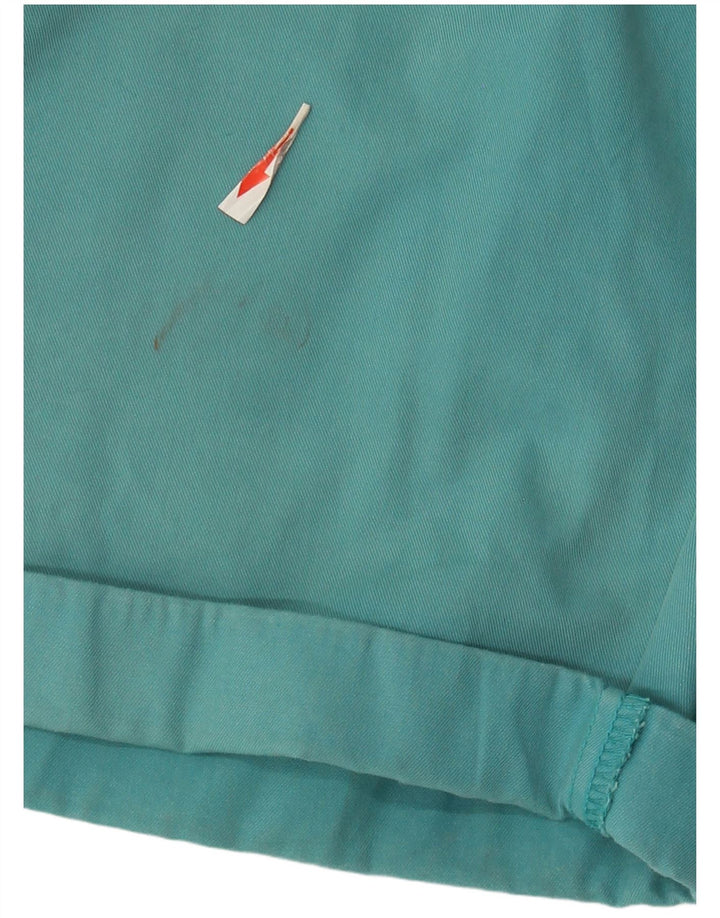 Pantaloni scurți chino pentru bărbați Tommy Hilfiger W32 bumbac turcoaz mediu