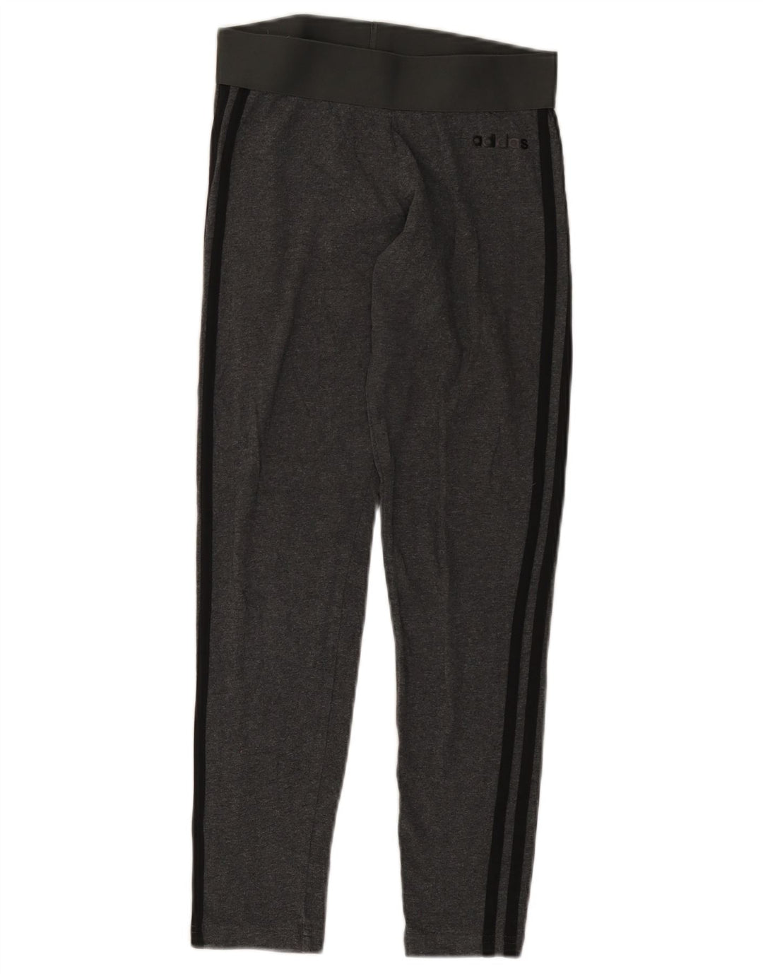 Leggings pentru femei ADIDAS UK 8, bumbac gri mic