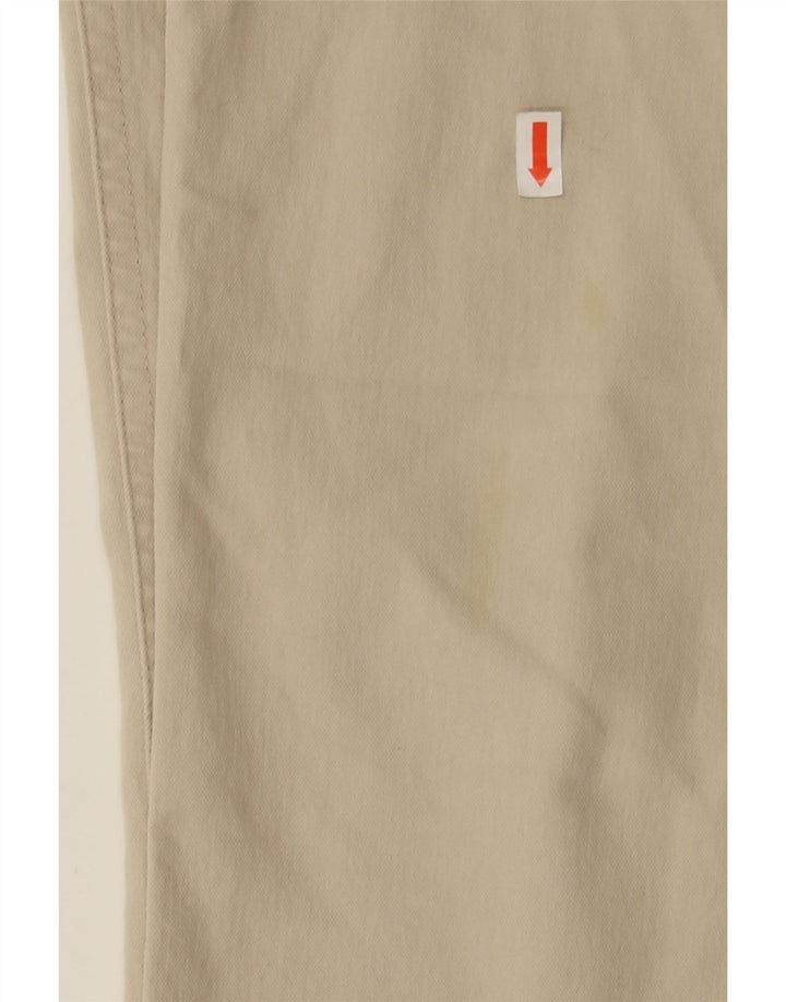 ARMANI Womens Straight Jeans W28 L28 Beige Cotton Vintage Armani and Second-Hand Armani from Messina Hembry 