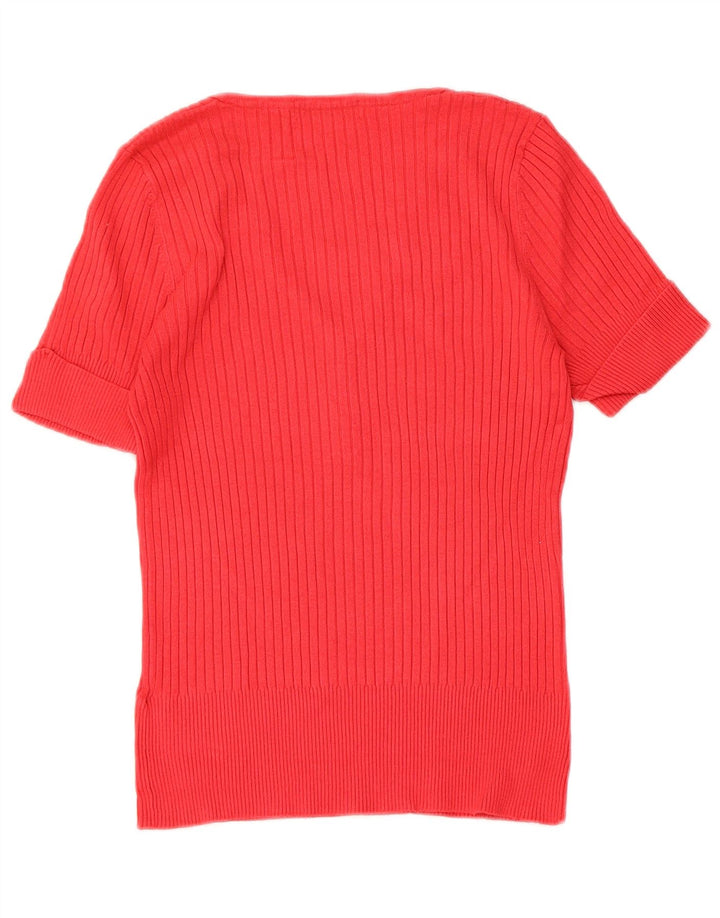 Tricou pentru femei Marks & Spencer Top UK 14 Medium Red Viscose