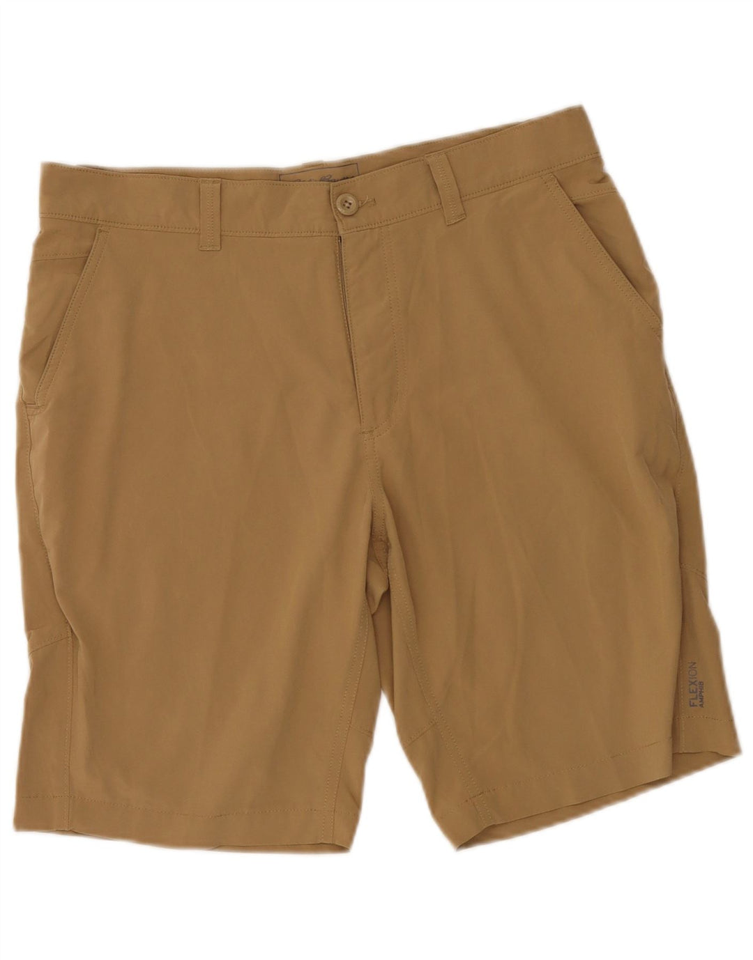 Pantaloni scurți chino pentru bărbați Eddie Bauer W33 poliester mediu bej