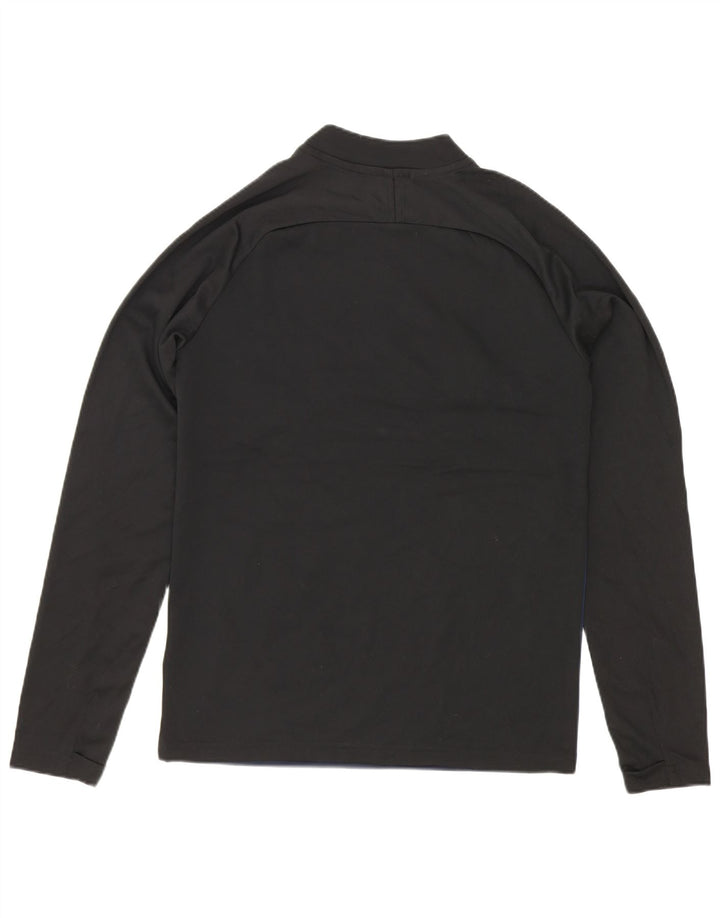 Trening pentru băieți Dri Fit Pullover Top 12-13 ani mare negru