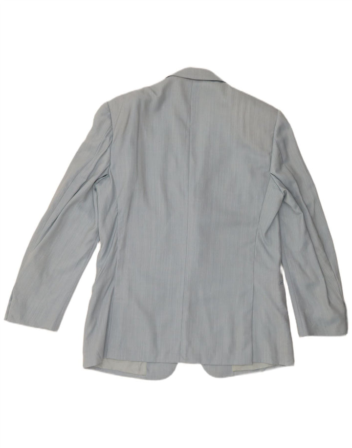 Sacou blazer pentru bărbați Ermenegildo Zegna IT 50 Lână albastră mare