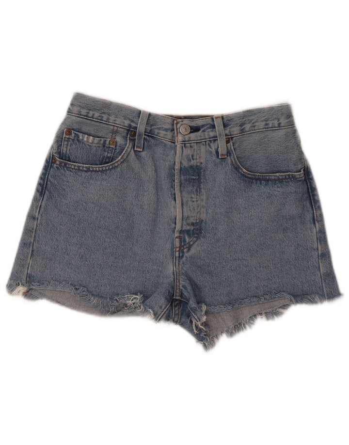 Pantaloni scurți din blugi 501 pentru femei LEVI'S W27 Bumbac albastru mic