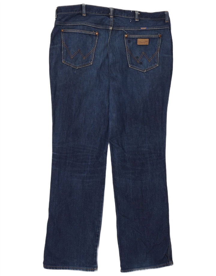 Blugi drepti pentru bărbați Wrangler W40 L31 bleumarin