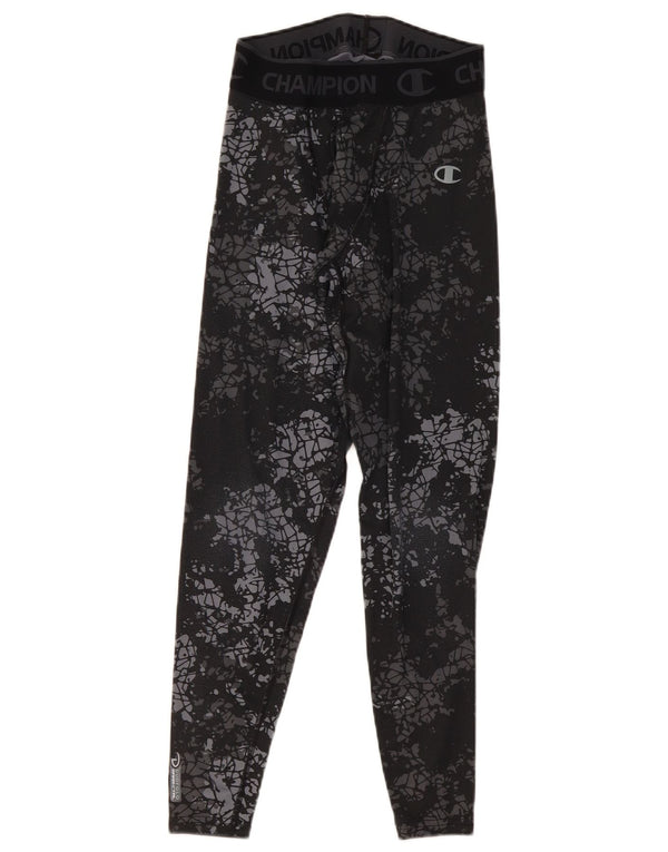 Leggings grafici de performanță Champion pentru bărbați, camuflaj, gri mic