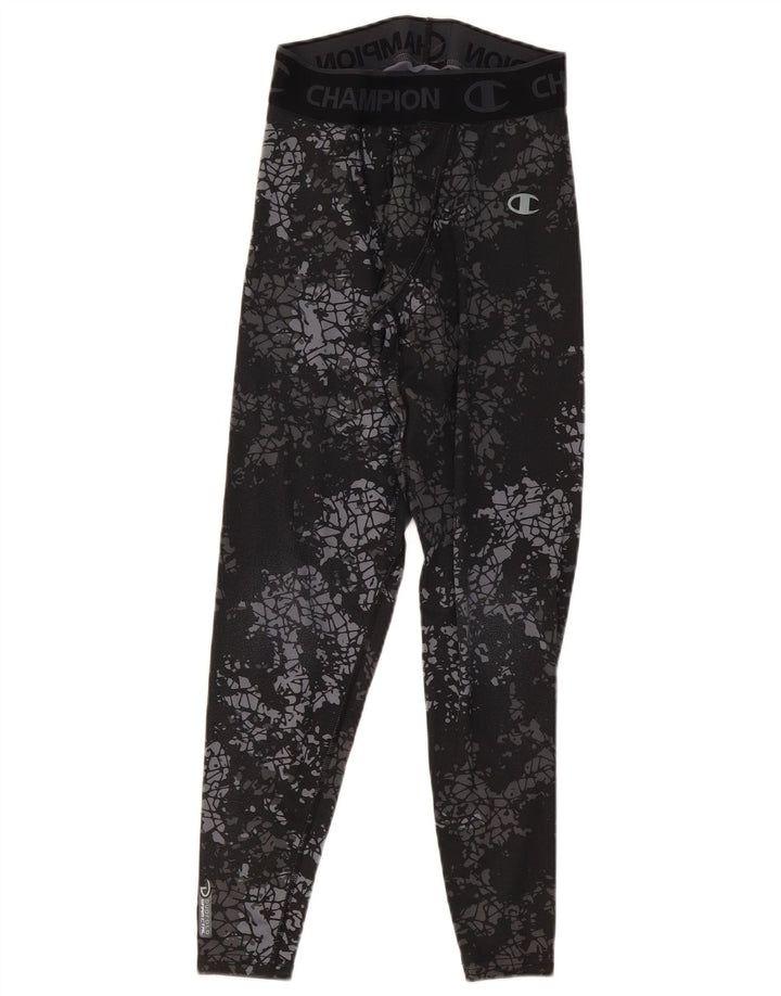Leggings grafici de performanță Champion pentru bărbați, camuflaj, gri mic