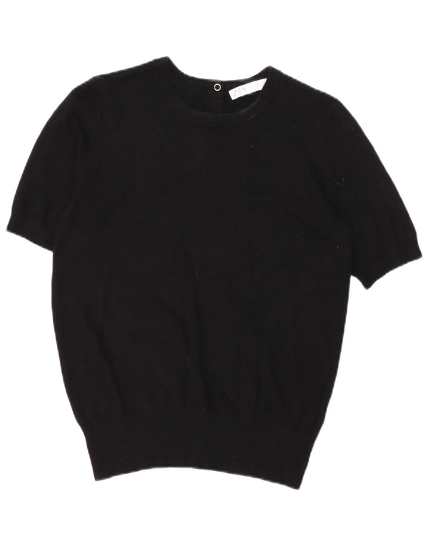Tricou pentru femei Zara UK 14 Medium Negru