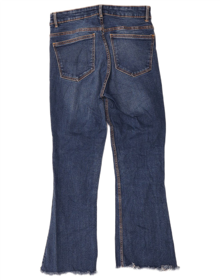 Blugi Zara Femei Bootcut EU 36 XS W26 L23 Albastru