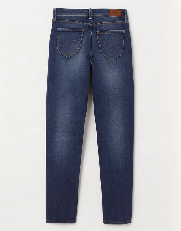 Blugi Lee Jodee Ultra Skinny pentru femei W25 L27 Bumbac bleumarin