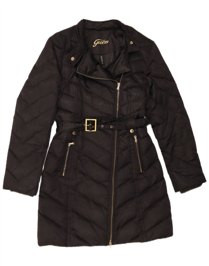 Palton căptușit pentru femei Guess UK 10, mic, negru, nailon