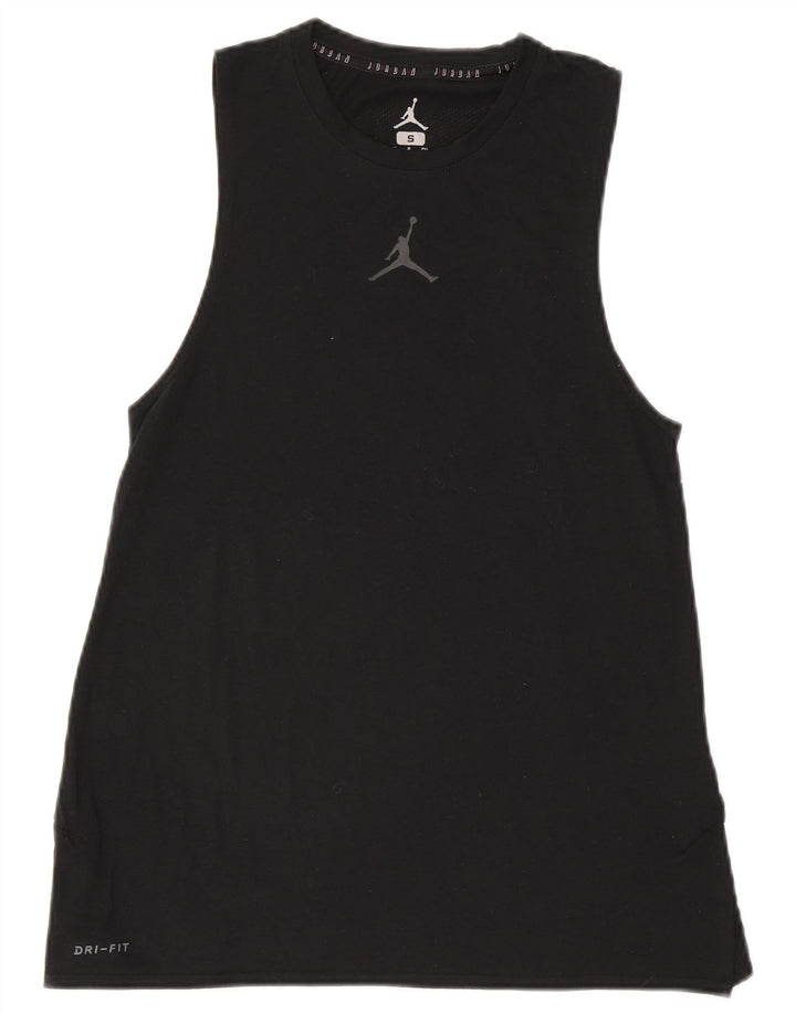 Vestă Jordan Dri Fit pentru bărbați, poliester negru mic