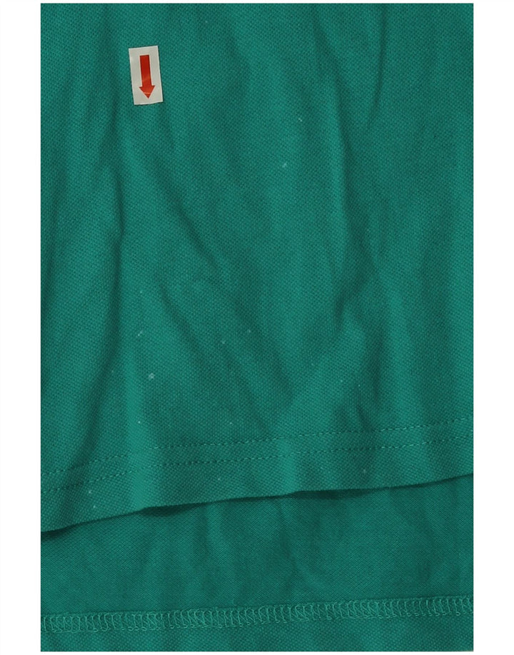 U.S. Polo Assn. Tricou polo pentru bărbați, bumbac albastru mediu