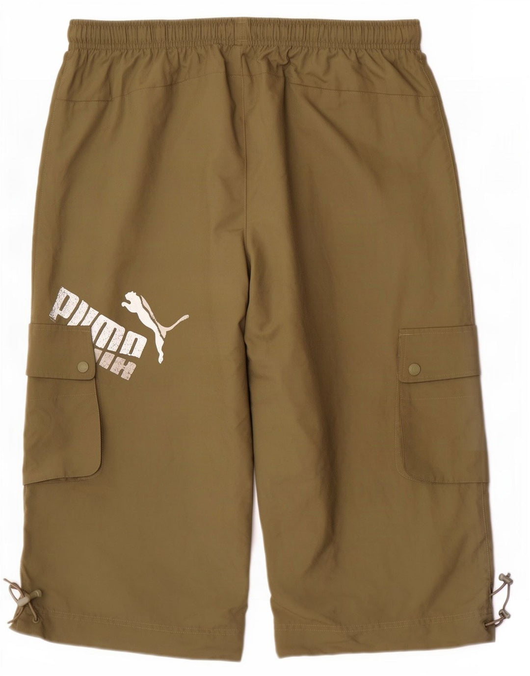 Pantaloni scurți sport Puma Graphic Bermuda XL Kaki pentru bărbați