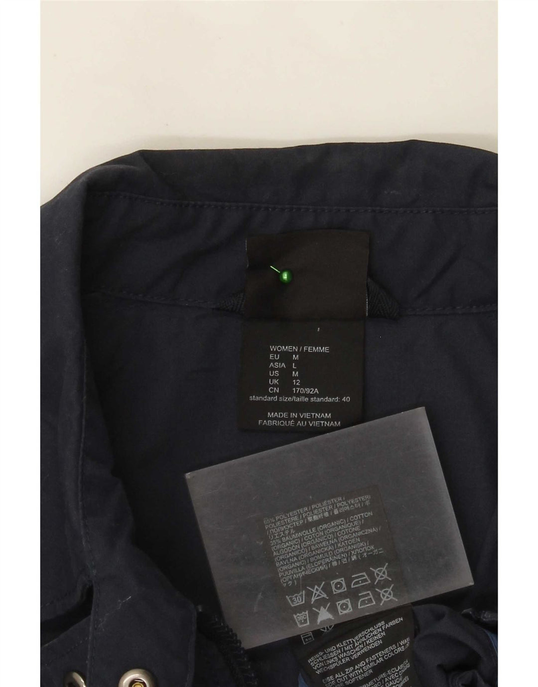 Jack Wolfskin Jachetă utilitare pentru femei UK 12 Medium Bleumarin Poliester