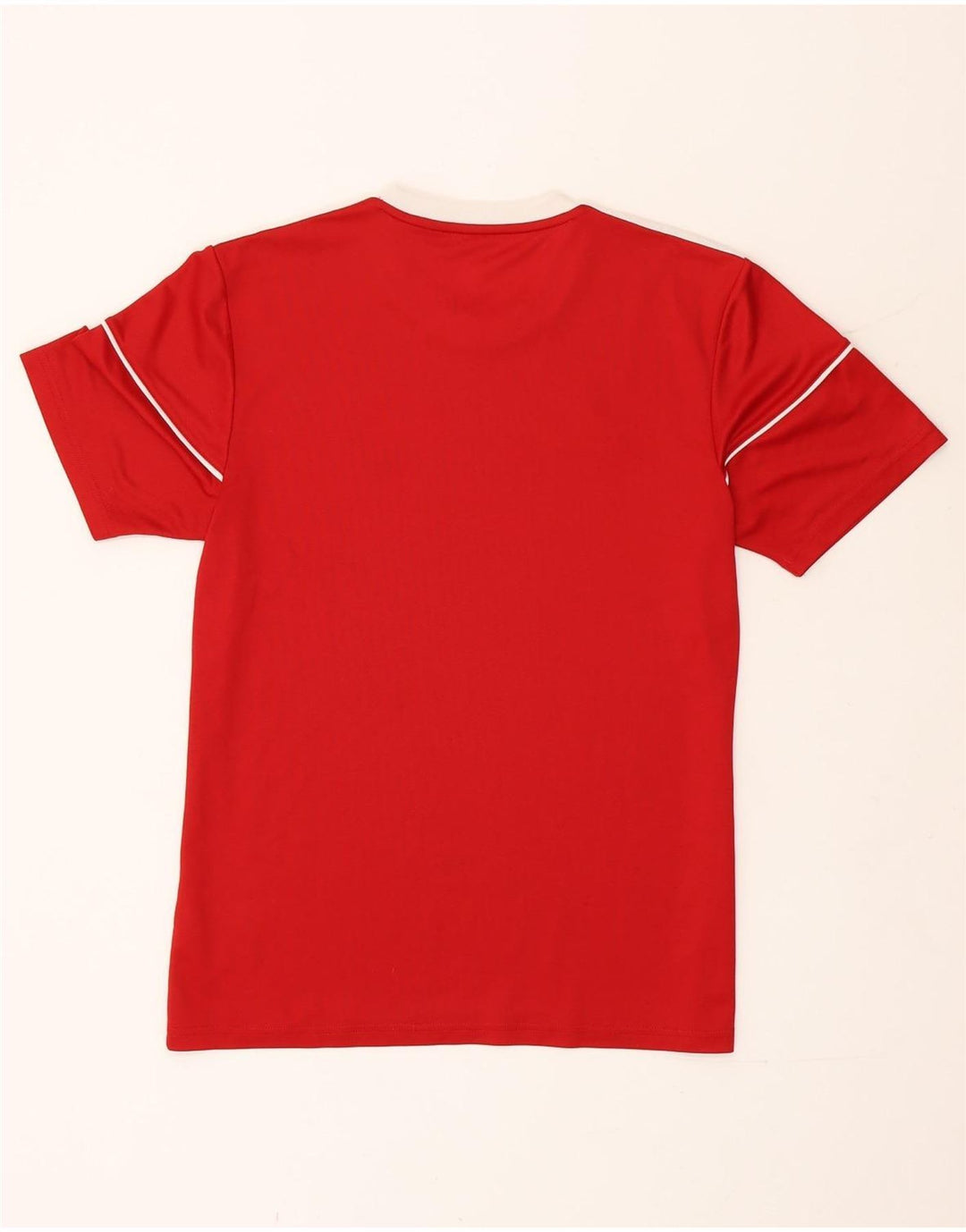 Tricou Adidas Climalite pentru bărbați Top mic poliester roșu