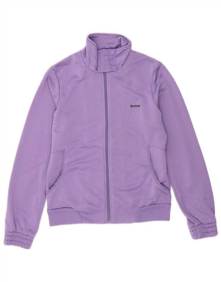 Jachetă de trening pentru femei Reebok UK 14 Poliester violet mediu