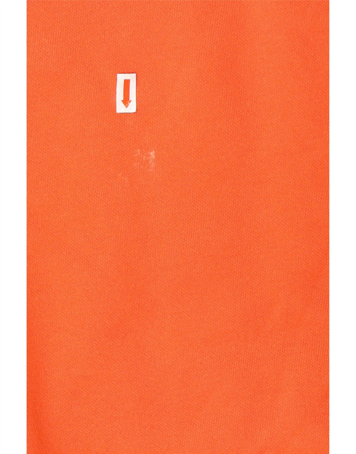 Pulover cu grafic supradimensionat PUMA pentru femei UK 10 Bumbac portocaliu mic