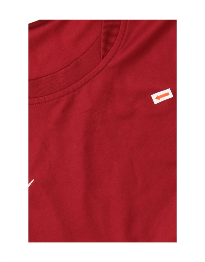 Tricou Nike Dri Fit pentru bărbați Top mare din poliester maro