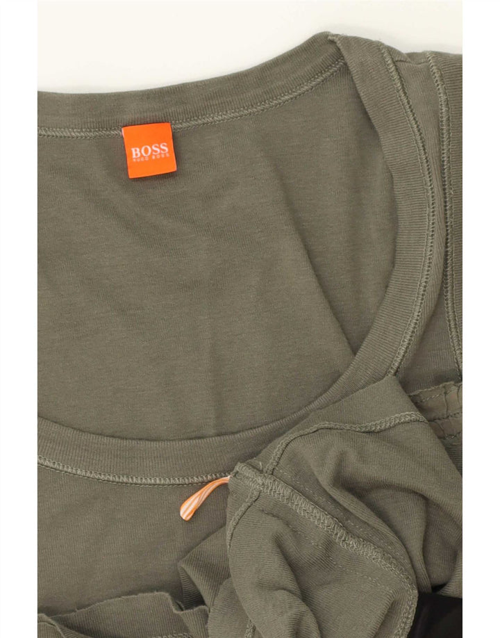 Vest Top pentru femei Hugo Boss UK 12 Medium Khaki