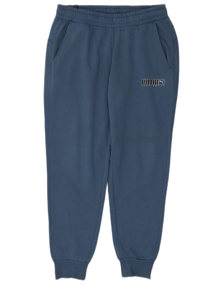 Pantaloni de trening Puma pentru bărbați Joggeri mari, albastru, bumbac