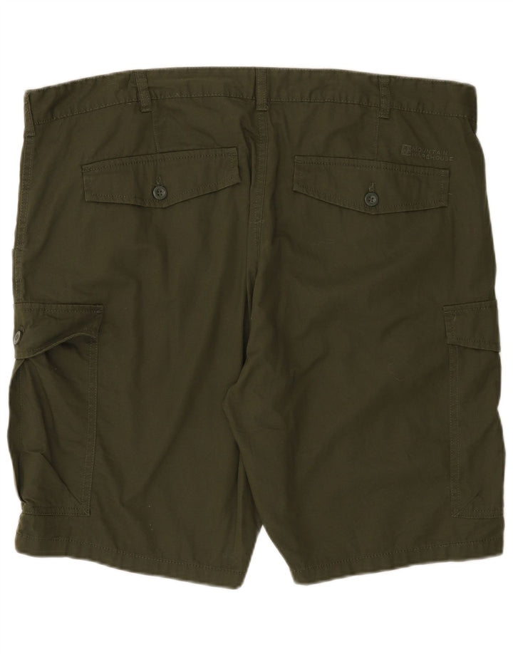 Pantaloni scurți cargo pentru bărbați Mountain Warehouse W42 2XL bumbac verde