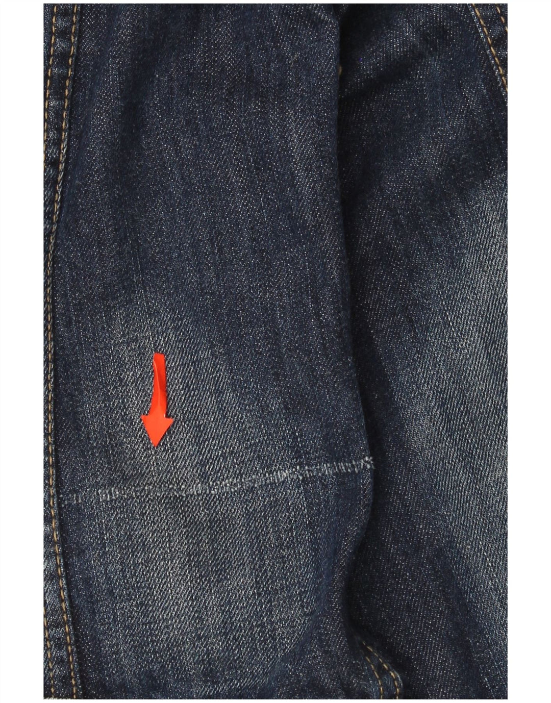 Jachetă de blugi pentru femei Gas UK 12, bumbac, albastru bleumarin mediu