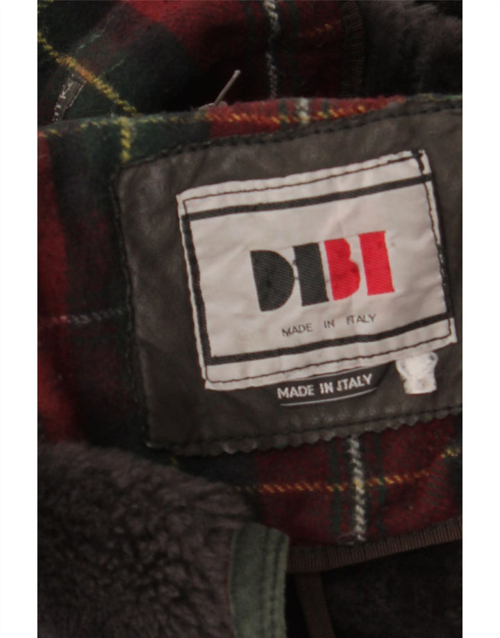 Jachetă din shearling pentru bărbați Dibi UK 40 Large Green