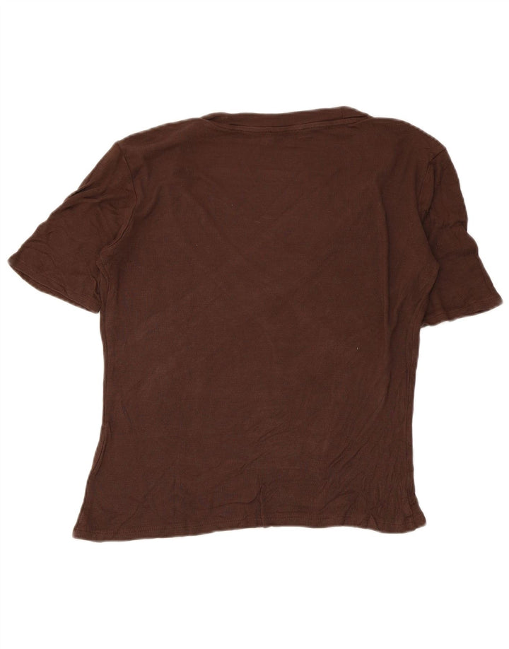 Tricou pentru femei Zara UK 12 Maro Mediu